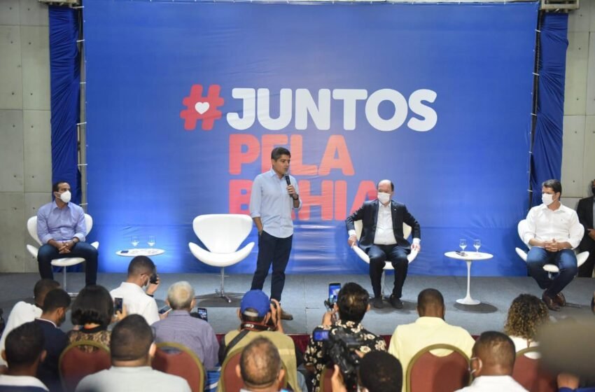 Acm Neto (UB)  e João Leão (PP) caminharão junto em busca do governo do estado.