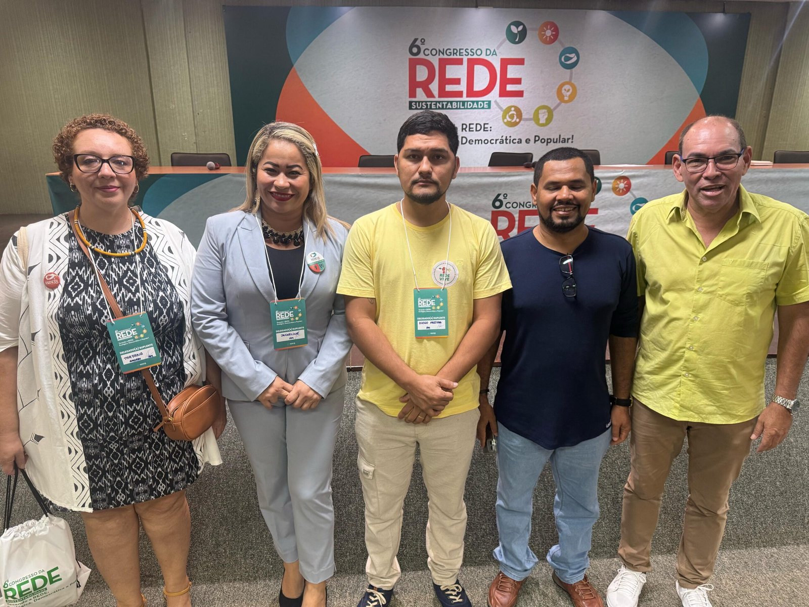 Marcos Lemos representa Teixeira de Freitas no 6º Congresso Nacional da Rede Sustentabilidade em Brasília